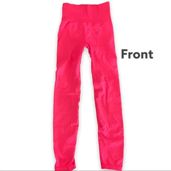 ✨New Free People Movement Good Karma Leggings in Tropical Pink- XS/S - Picture 5 of 11